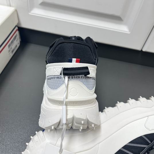 Moncler unisex white sneakers