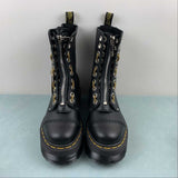 DR. MARTENS Anfibi Sinclair Hi Max in pelle martellata