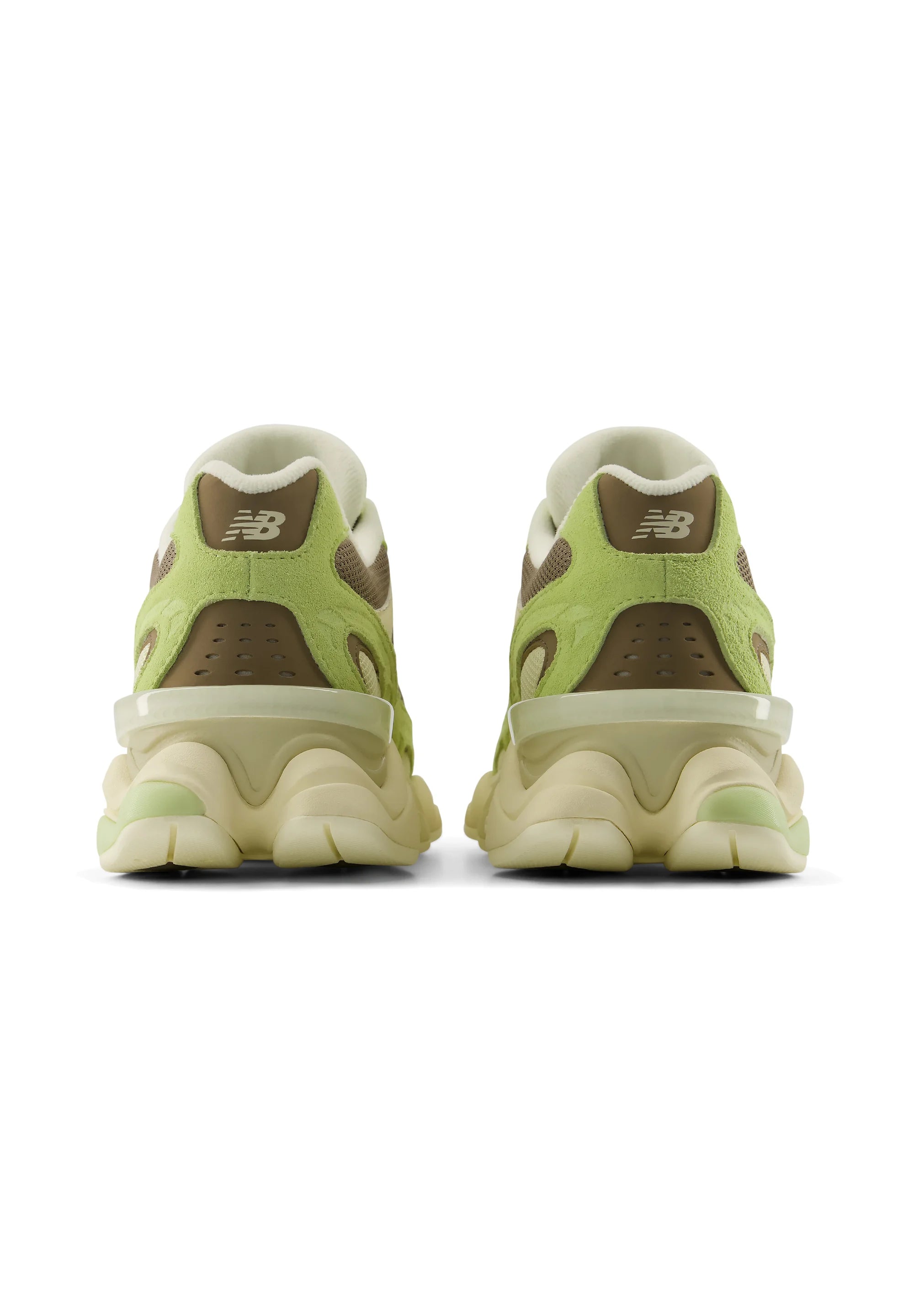 New Balance 9060R Dry Lime con Thunder Brown