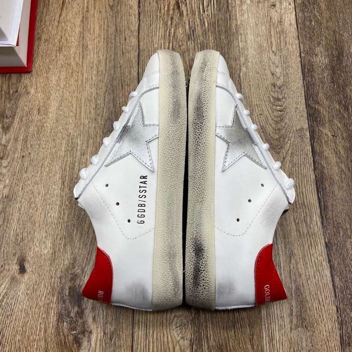 Golden Goose Superstar nappa e inserti rossi