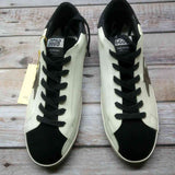 Golden Goose Superstar nappa bianca e inserti neri e grigi