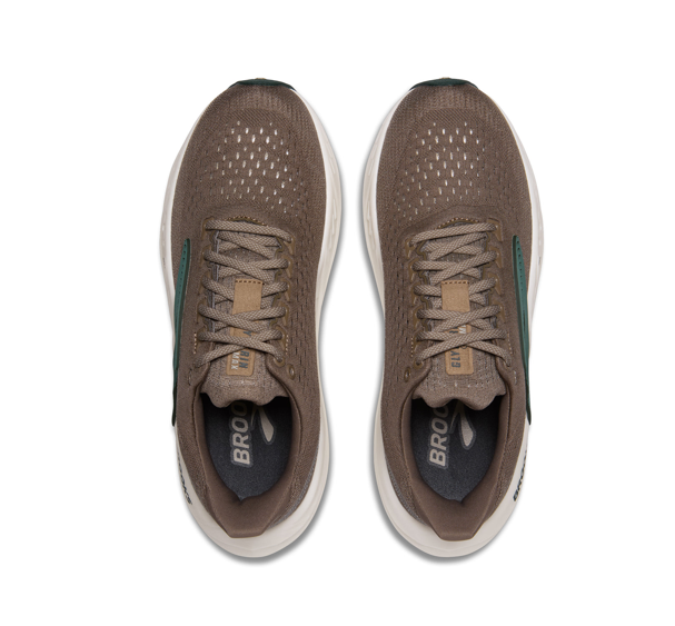 Brooks Glycerin Max marrone bianco logo verde