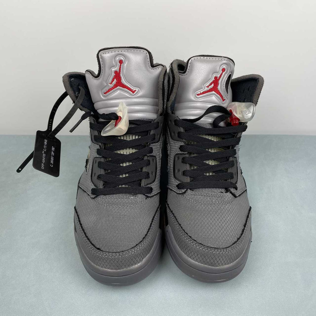 Nike x Off White Air Jordan 5 Retro Black - VIBES MILANO