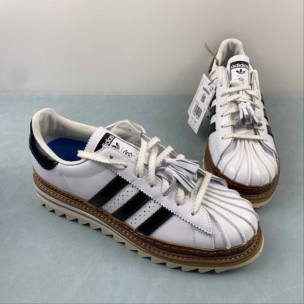 Adidas Originals Superstar Clot bianca by Edison Chen