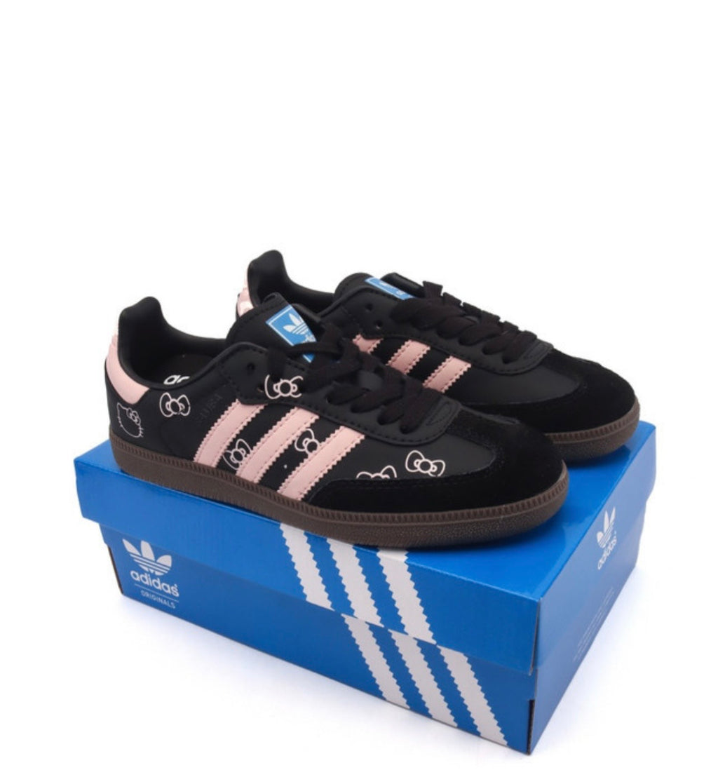 Adidas Originals Gazelle Hello Kitty Black Pink