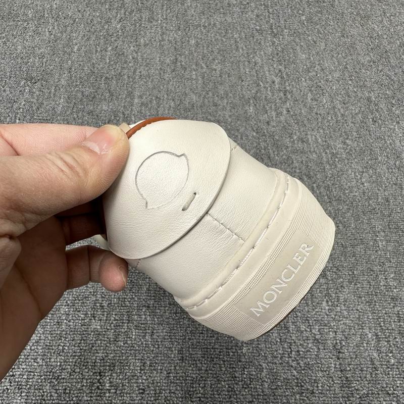 Moncler unisex white sneakers