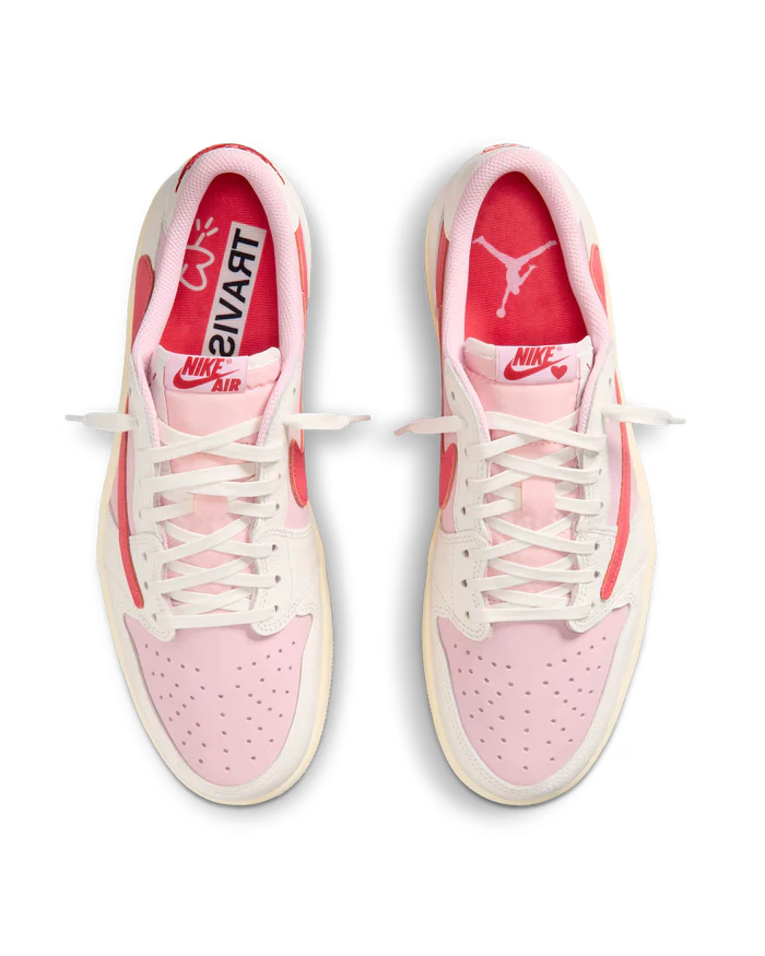 Travis Scott x Air Jordan 1 low OG SP Tropical Pink