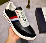 Thom Browne sneakers nere in vera pelle
