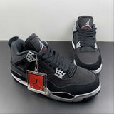 Nike Air Jordan 4 Retro SE Black Canvas