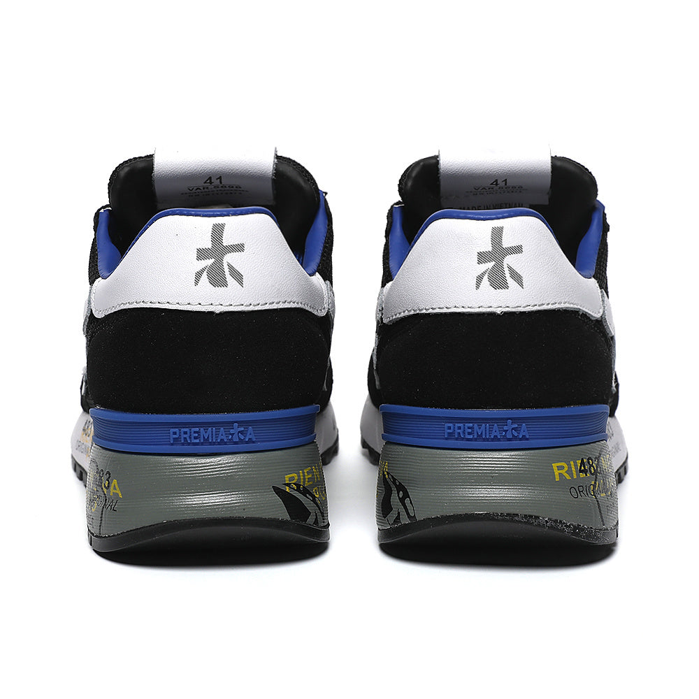 Premiata Mick sneakers nero azzurro