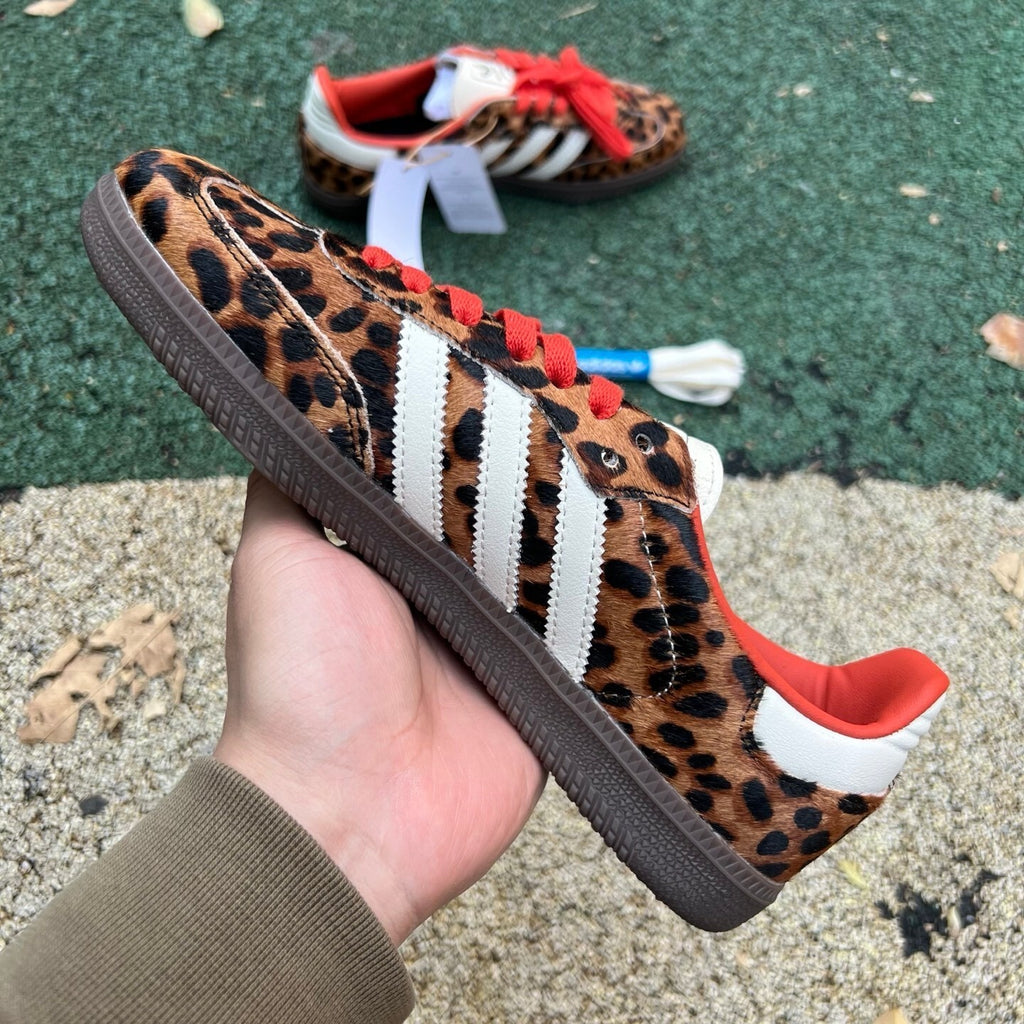 Adidas Samba OG Preloved Red Leopard