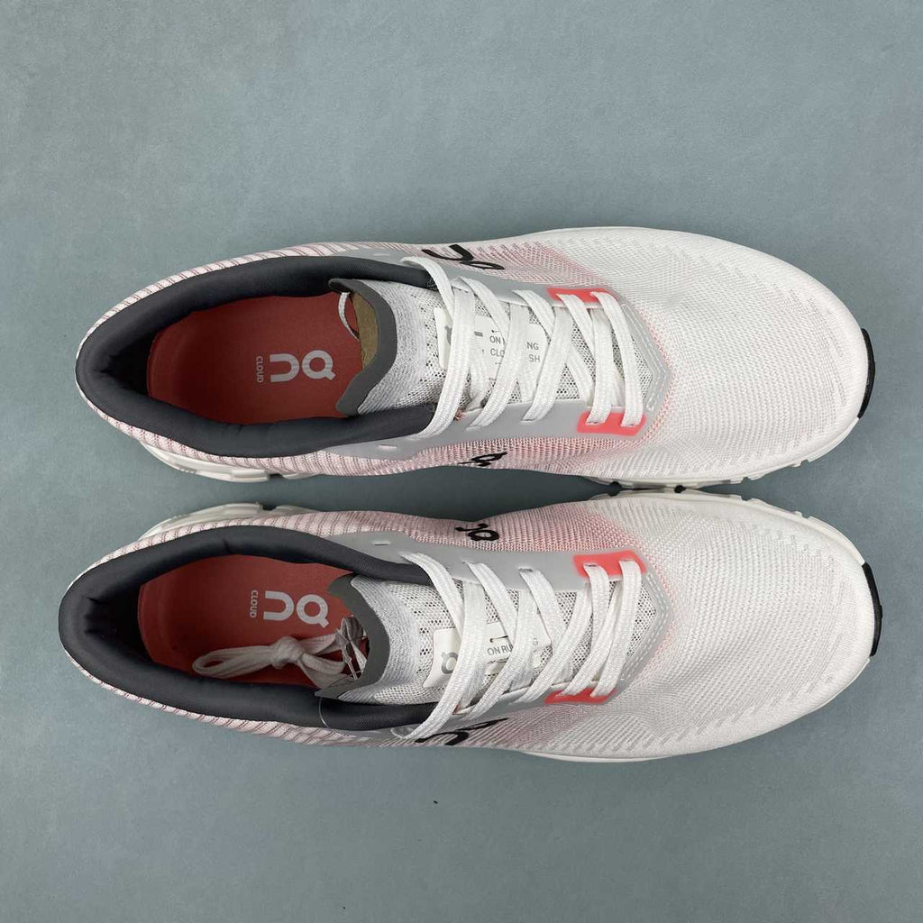 On Cloud 6 Push sneakers da running e streetwear bianco grigio fuchsia - VIBES MILANO