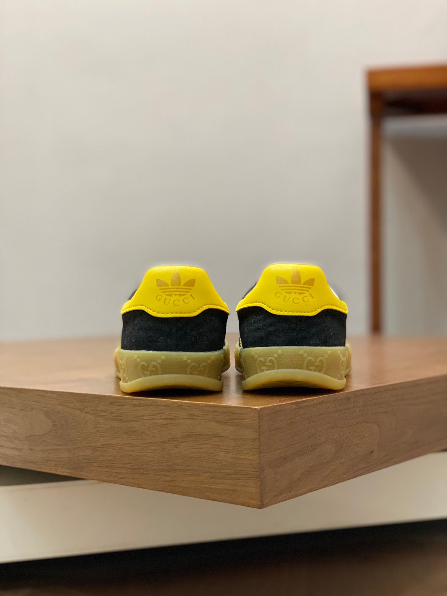 Adidas Gazelle x Gucci Black Yellow
