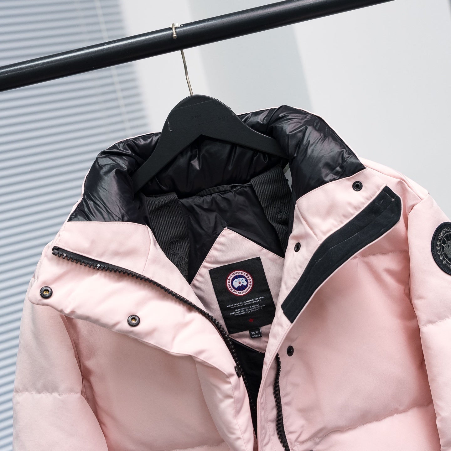 Canada Goose Grandview Black Label rosa