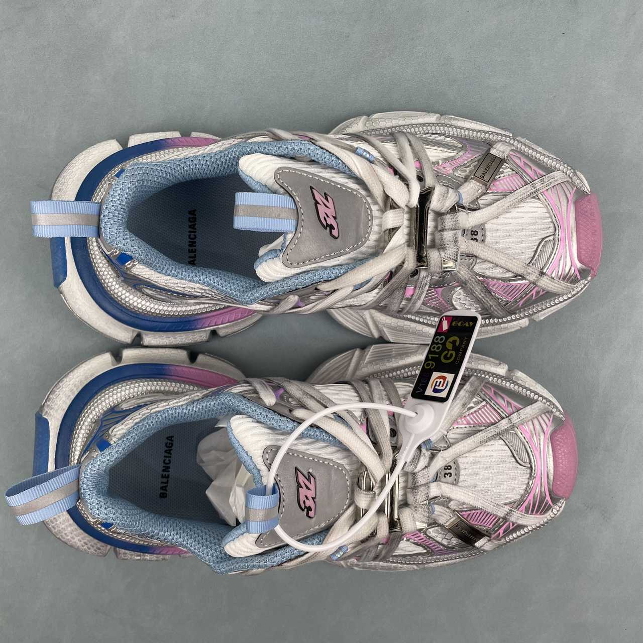 Balenciaga Sneakers 3 XL Multicolor Mesh Rub