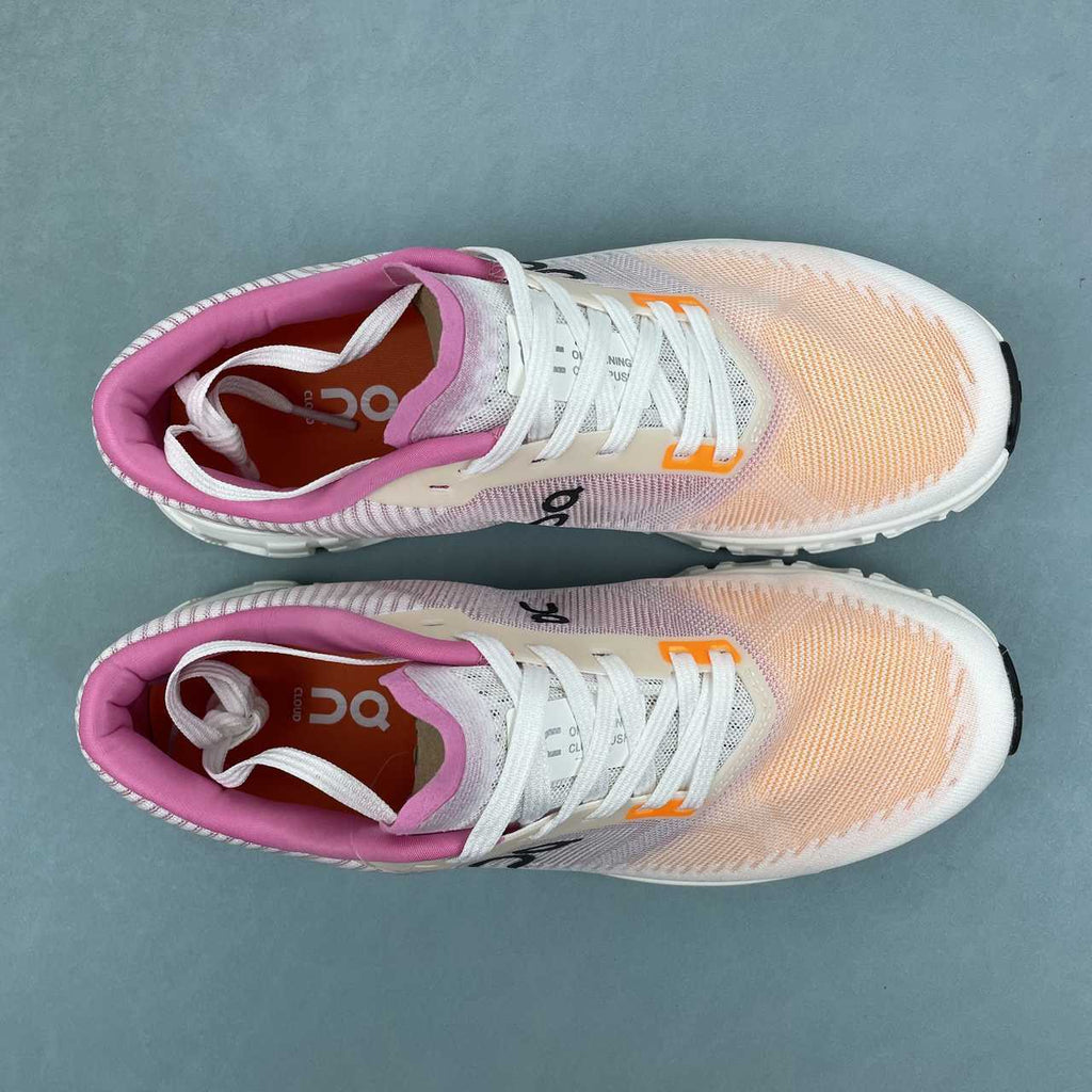 On Cloud 6 Push sneakers da running e streetwear bianco fuchsia arancio - VIBES MILANO