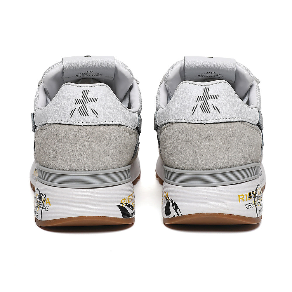 Premiata Mick sneakers bianco suede ghiaccio