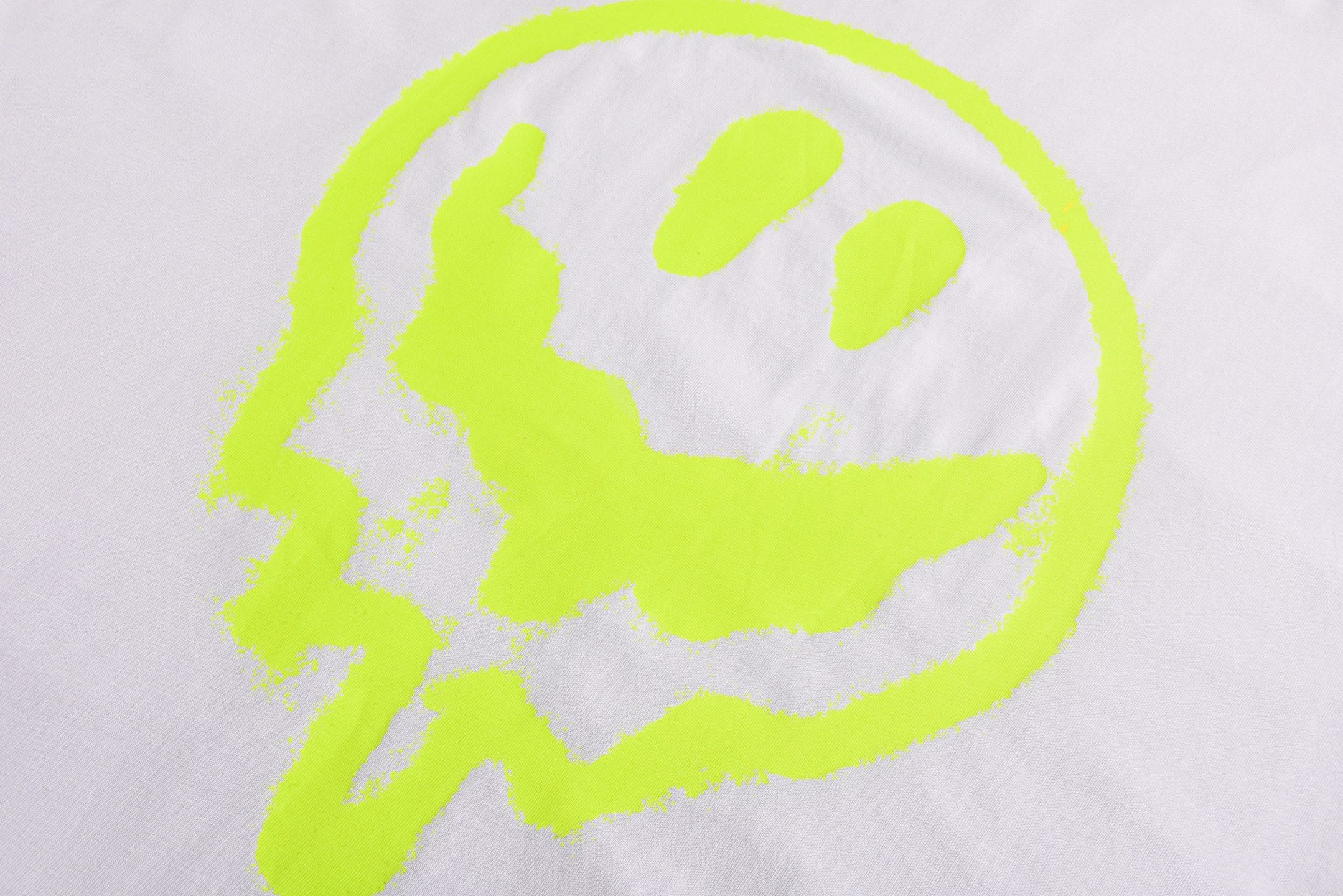 BALENCIAGA T-SHIRT HI THERE + DRIPLEY MEDIUM FIT BIANCO SPORCO