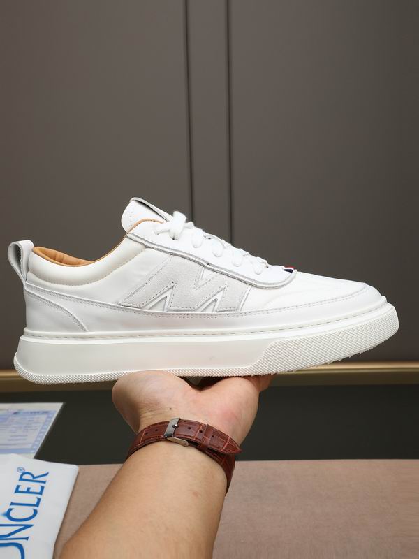 Moncler unisex white sneakers