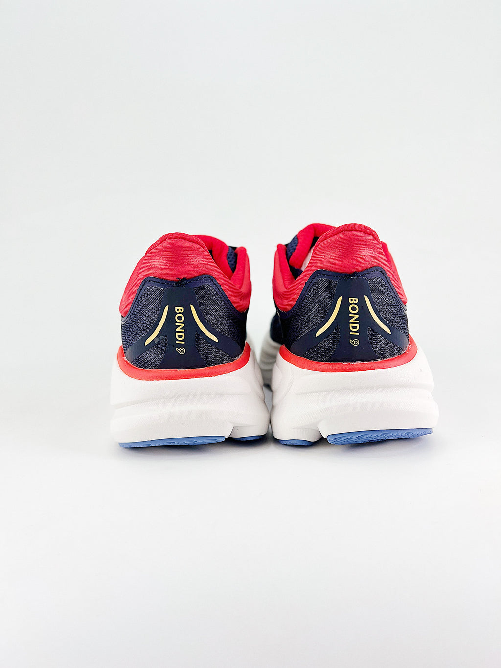 Hoka One Bondi 9 blue bianco rosso