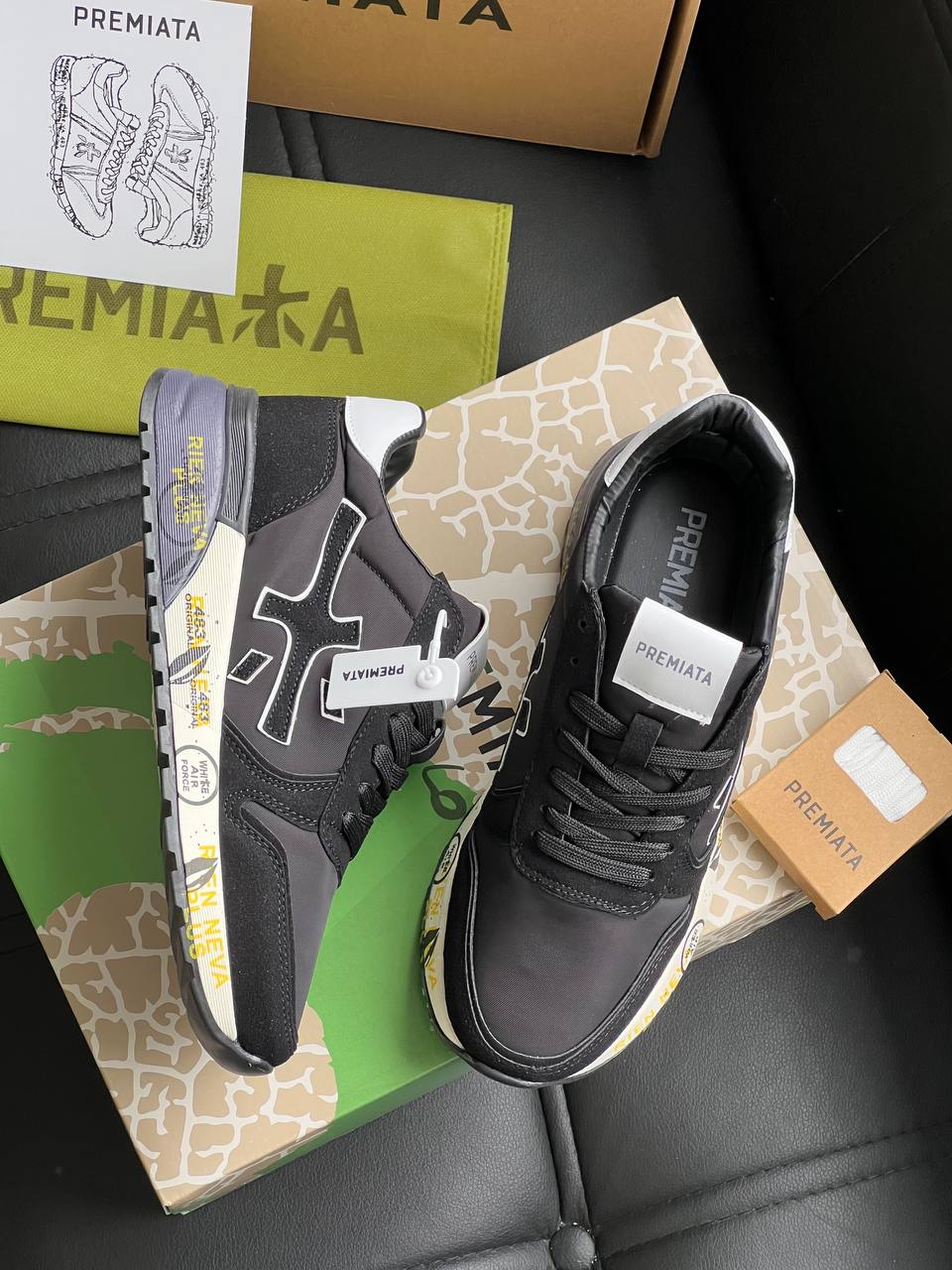 Premiata Mick sneakers nero