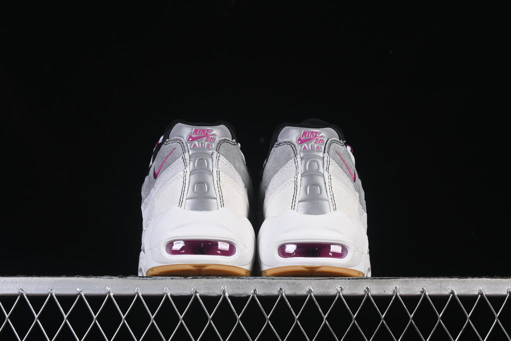 Nike Air Max 95 summit white and cactus flower
