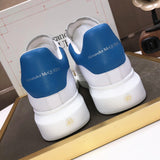 Alexander McQueen sneakers suola oversize bianco azzurro