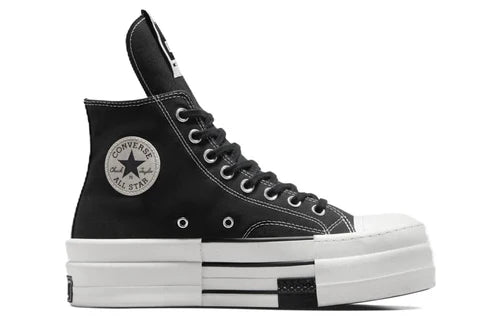 Converse Drkshdw Chuck Taylor All Star Dbl Drkstar Hi Rick Owens Drkstar Black