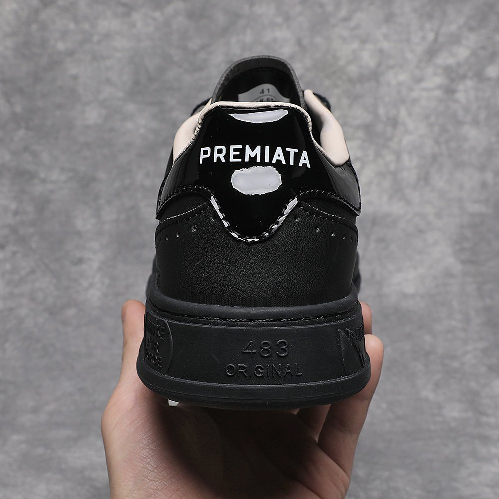 Premiata Quinn sneakers pelle nero - VIBES MILANO