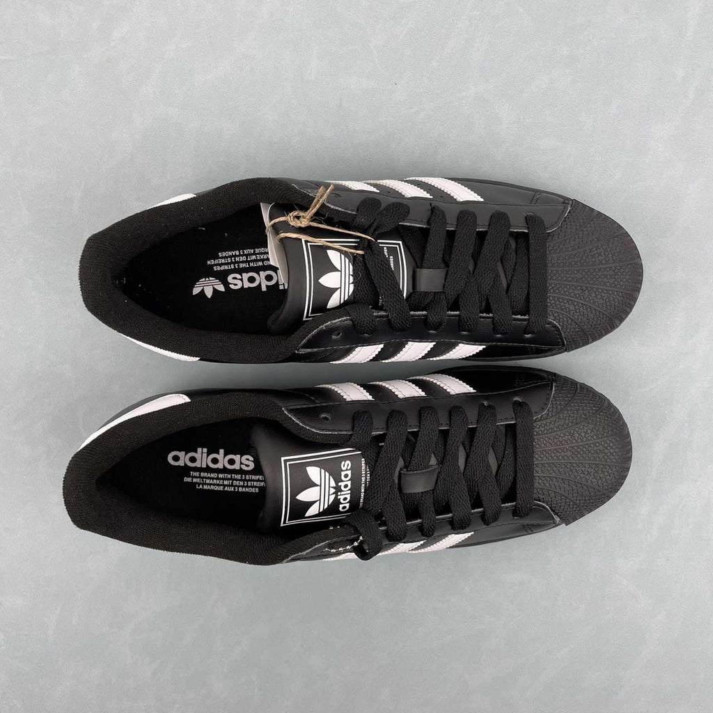 Adidas Originals Superstar II nero white stripes