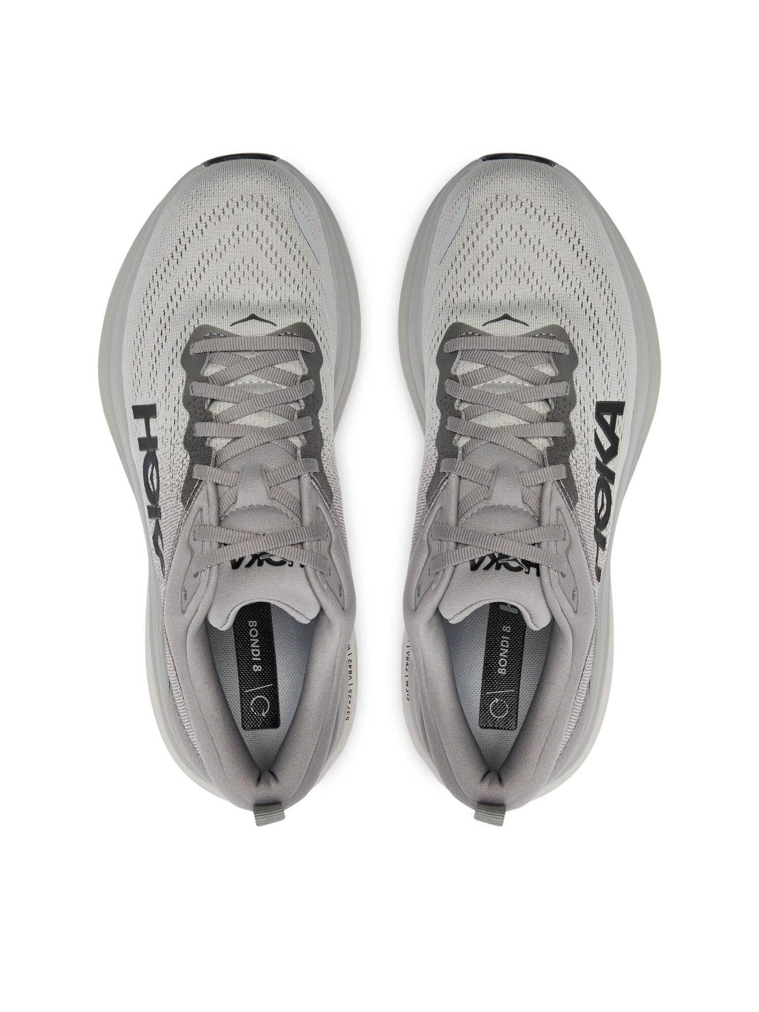 Hoka Bondi 8 grigio