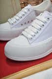 Alexander McQueen sneakers bianca in tela