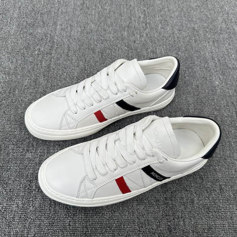 Moncler unisex white sneakers