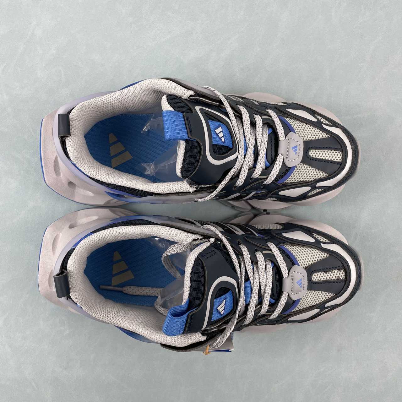 Adidas XLG Runner Deluxe sneakers blue silver grey - VIBES MILANO