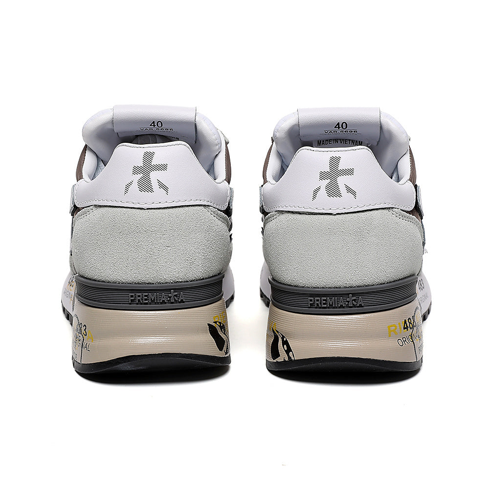 Premiata Mick sneakers grigio marrone