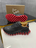 Christian Louboutin Loubishark leather sneakers nero