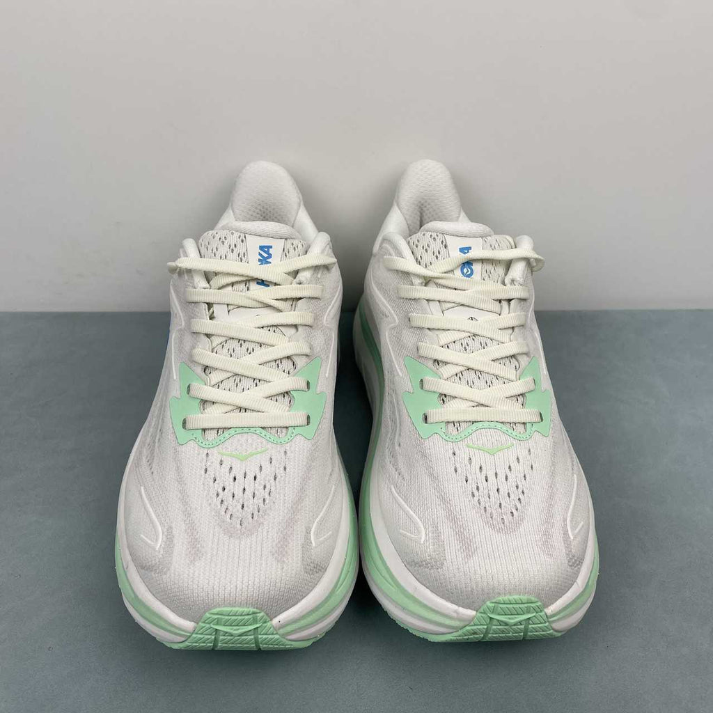 Hoka One Clifton 10 bianco verde