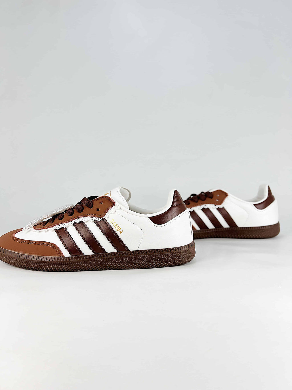 Adidas Samba OG Lace and Pearls