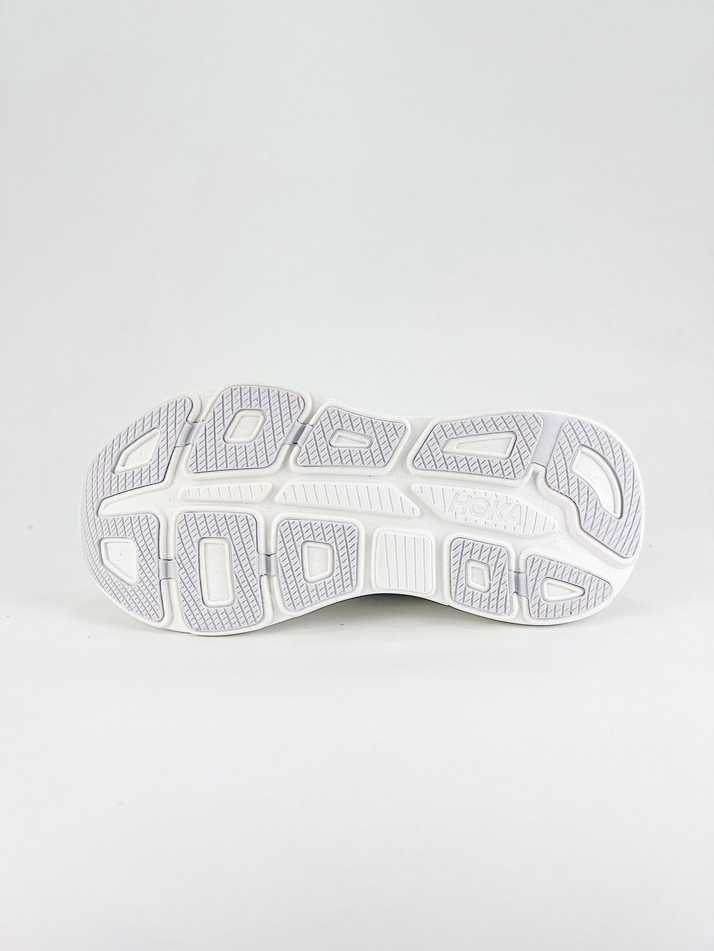 Hoka One Bondi 9 bianco logo