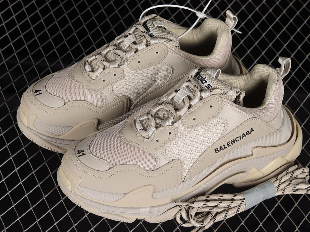 Balenciaga Triple S sneakers white transparent bottom
