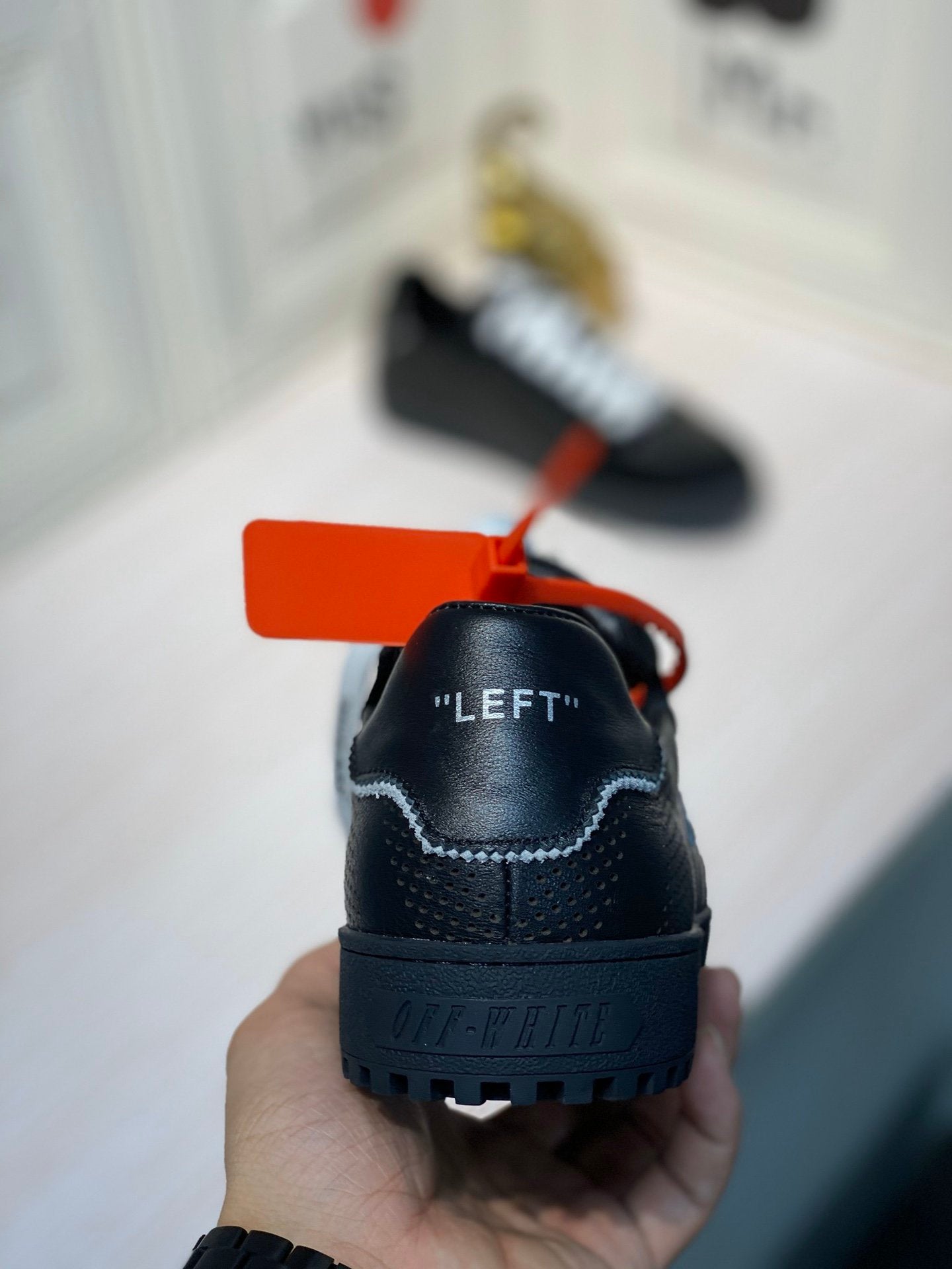 Off-White c/o Virgil Abloh Black Helvetica