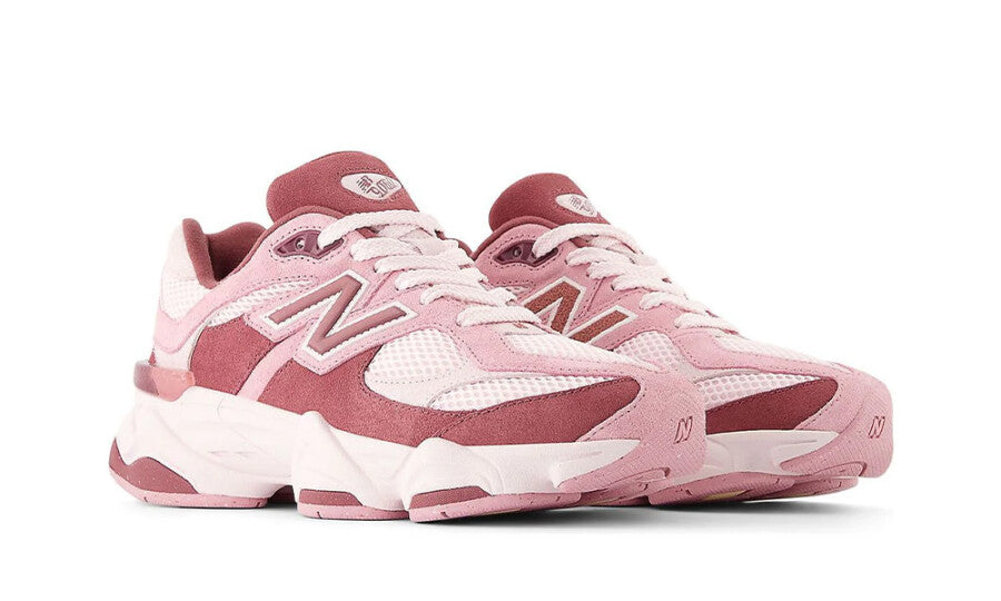 New Balance NB 9060 Pink Granite Washed Burgundy