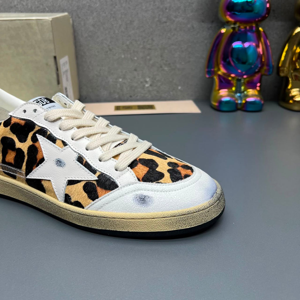 Golden Goose Ball Star low-top animalier