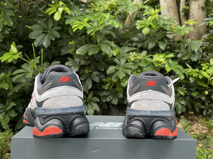 New Balance NB 9060 Gears Up in Grey, Black and Red