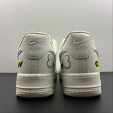Nike Air Force 1 07 Low Drew Beige Black Yellow CW2288-663