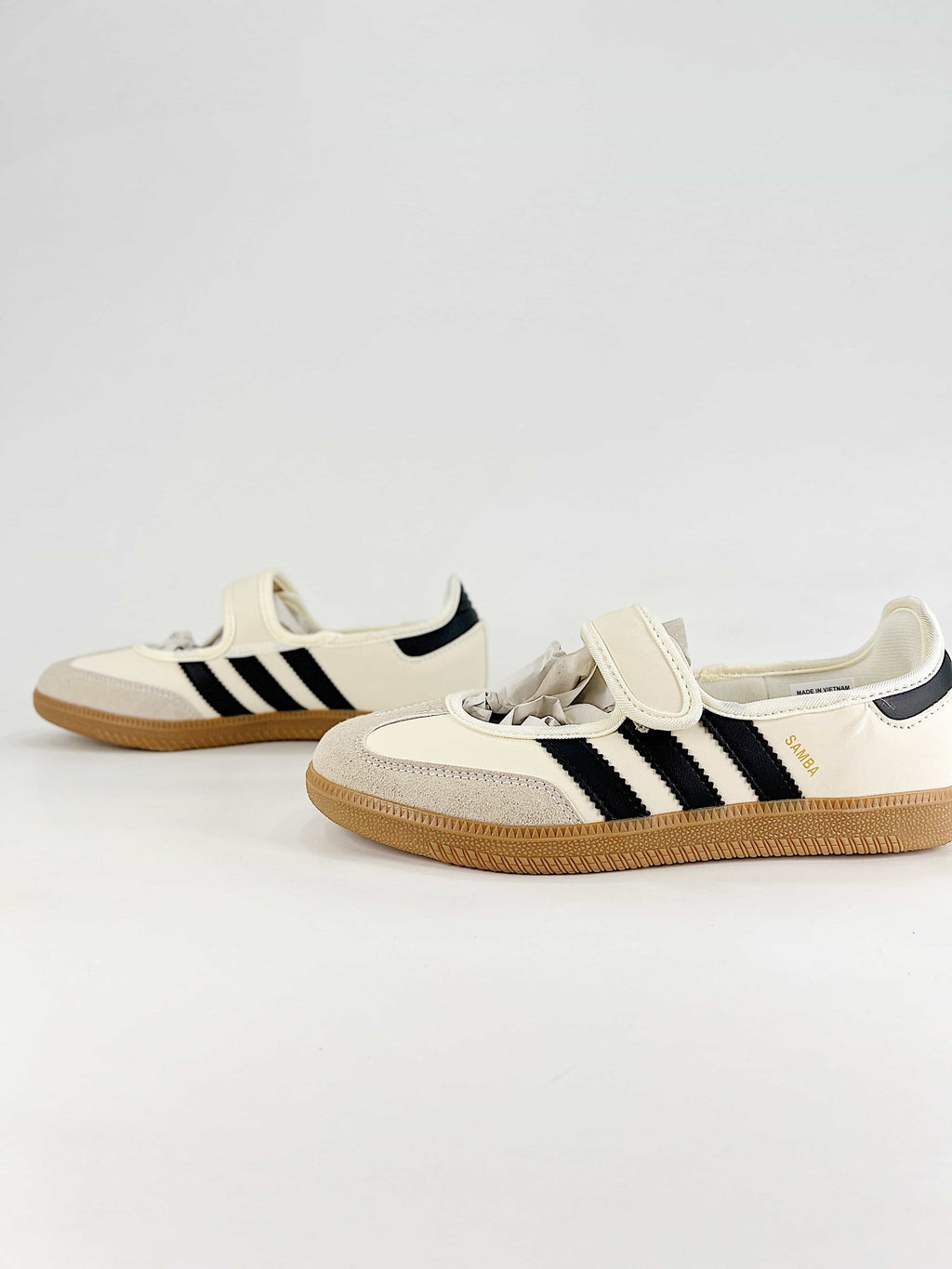 Adidas Originals Samba Jane Cream White Black Gum