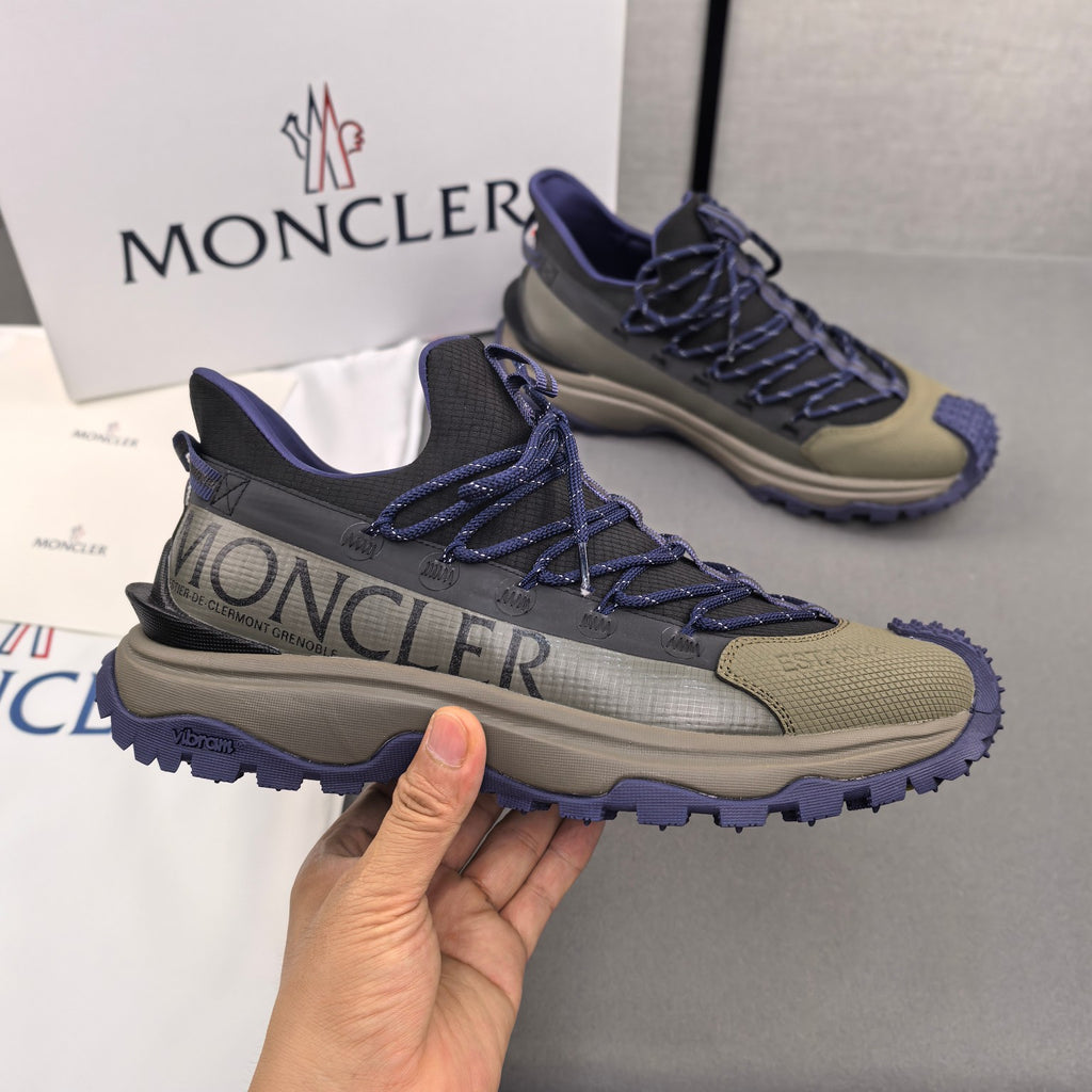 Moncler unisex white sneakers