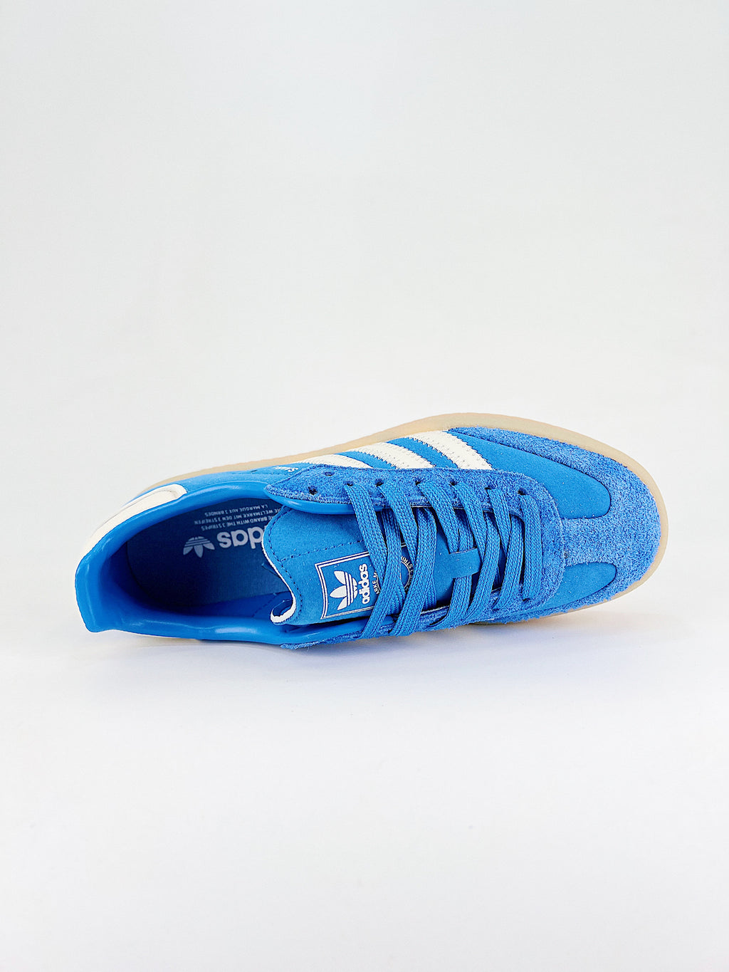 Adidas Sambae blue suede