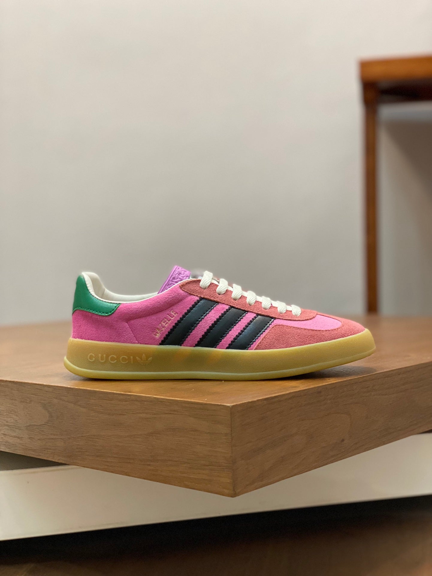 Adidas Gazelle x Gucci Pink