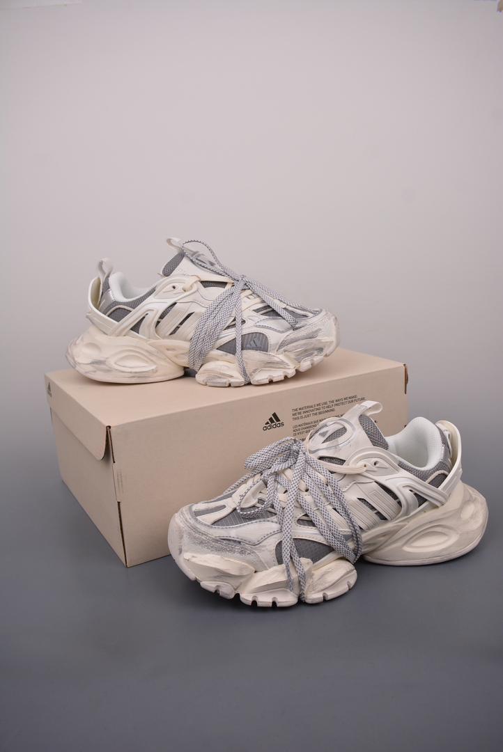 Adidas XLG Runner Deluxe sneakers White Grey - VIBES MILANO
